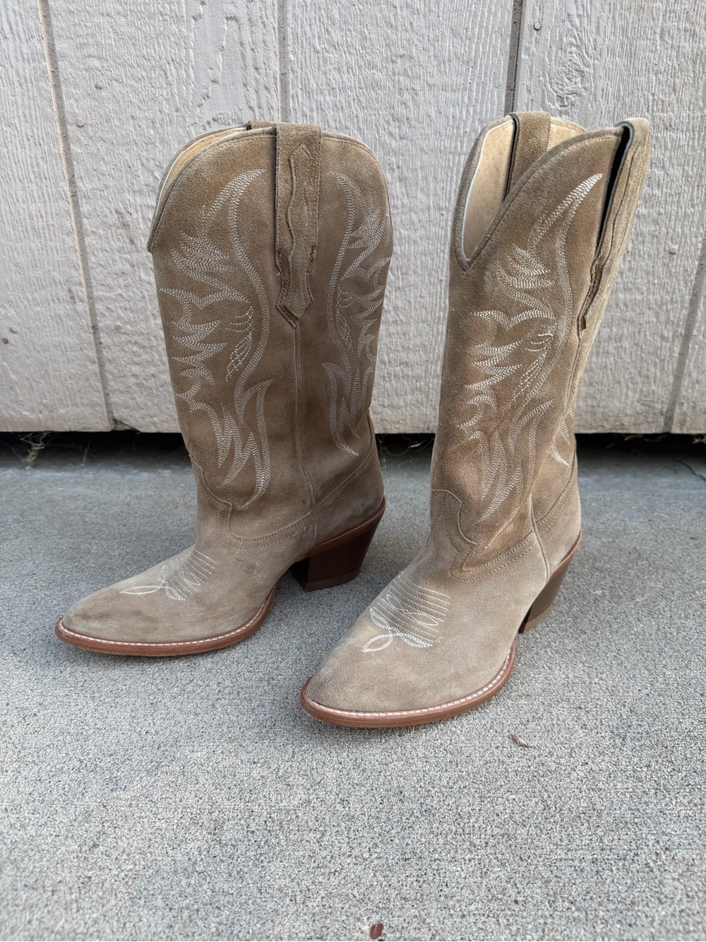 Idyllwind Women's Suede Western Cowboy Boots – Size 9